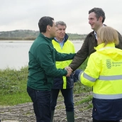 Juanma Moreno destaca cómo la anticipación ha salvado muchas vidas durante las lluvias extremas en Andalucía
