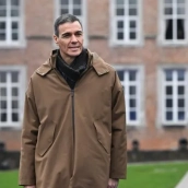 Pedro Sánchez, en Bélgica