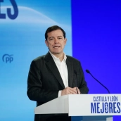 El candidato del PP a la reelección de Castilla y León, Alfonso Fernández Mañueco.