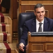 El presidente del Gobierno, Pedro Sánchez