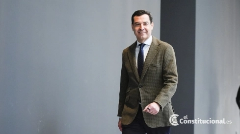 El presidente de la Junta de Andalucía, Juanma Moreno.