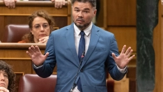 Gabriel Rufián, portavoz de ERC en el Congreso