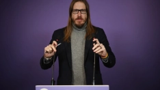 El portavoz de Podemos, Pablo Fernández.