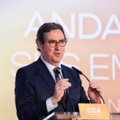 Presidente CEOE,  Antonio Garamendi 