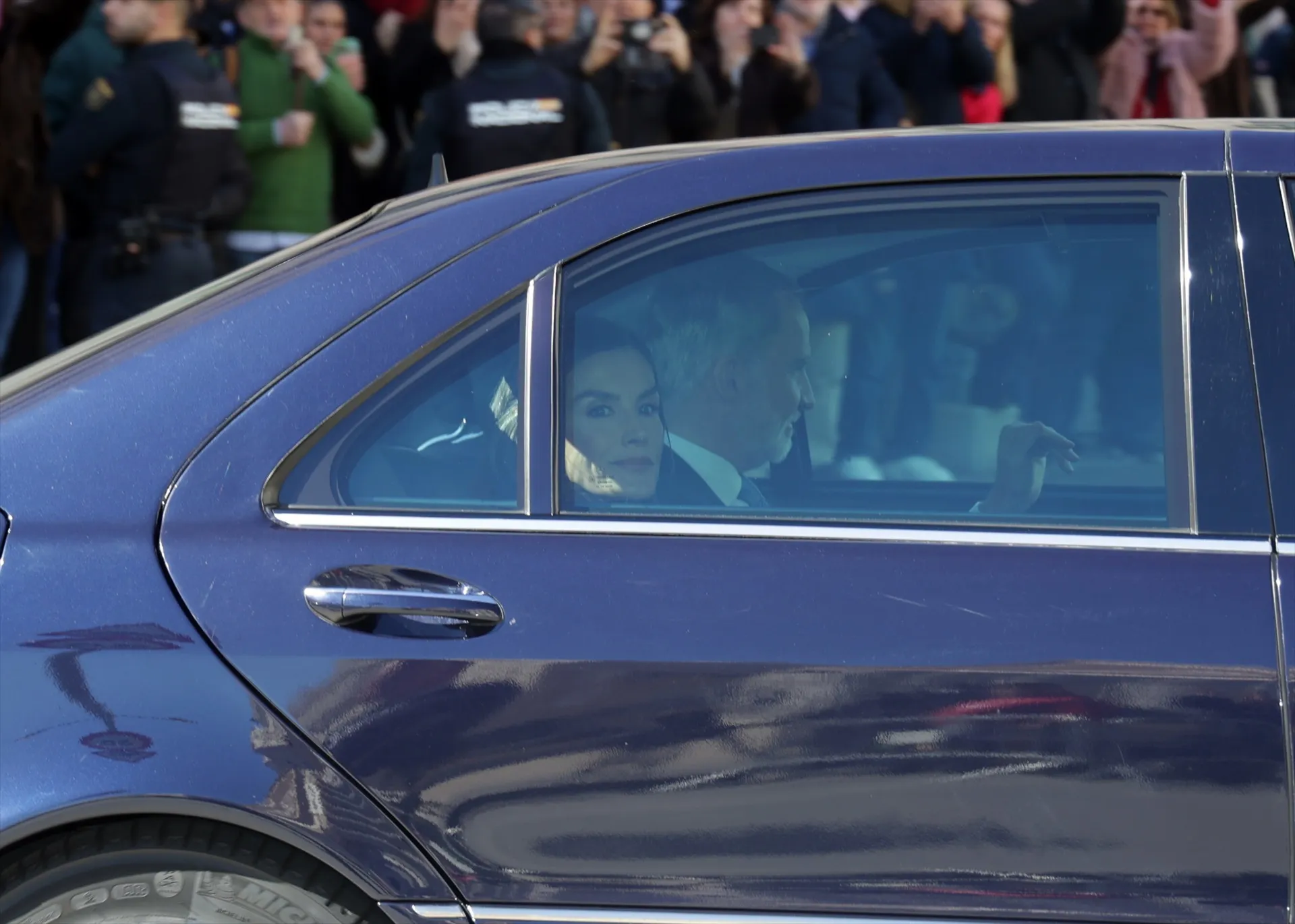 Los Reyes, en el Congreso de los Diputados