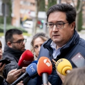 El ministro Óscar López, líder del PSOE de Madrid