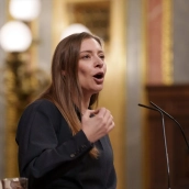 La portavoz del PP en el Congreso, Ester Muñoz.