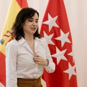 La presidenta de la Comunidad de Madrid, Isabel Díaz Ayuso 