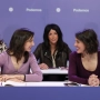 Ione Belarra e Irene Montero, en el Consejo Ciudadano de Podemos