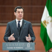 Juanma Moreno, el presidente de la Junta de Andalucía Juanma Moreno, el presidente de la Junta de Andalucía