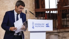 EuropaPress 7166161 presidente generalitat valenciana carlos mazon declaracion institucional