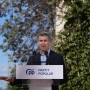El presidente del PP, Alberto Núñez Feijóo