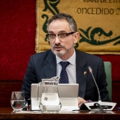 El alcalde de Móstoles, Manuel Bautista