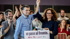 Antonio Maíllo (IU) y Mónica García (Más Madrid)