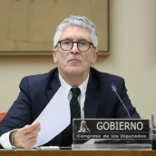 El ministro Marlaska, en el Congreso