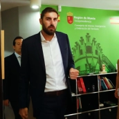 El vicepresidente del Gobierno Regional de Murcia y presidente provincial de Vox, José Ángel Antelo