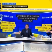 'Mañaneros 360' lidera la mañana del jueves con 15,6% de share en La 1