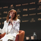 La actriz Susan Sarandon, en Barcelona