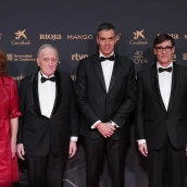 Pedro Sánchez en la gala de los Premio Goya 2026