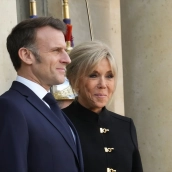 EuropaPress 7215513 presidente republica francesa emmanuel macron junto mujer brigitte macron