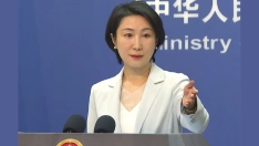 La portavoz del Ministerio de Exteriores de China, Mao Ning. Facebook