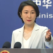 La portavoz del Ministerio de Exteriores de China, Mao Ning. Facebook