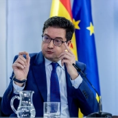 El ministro para la Transformación Digital, Óscar López. Ricardo Rubio / Europa Press