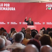 La portavoz del PSOE de Extremadura, Piedad Álvarez. Jorge Armestar / Europa Press