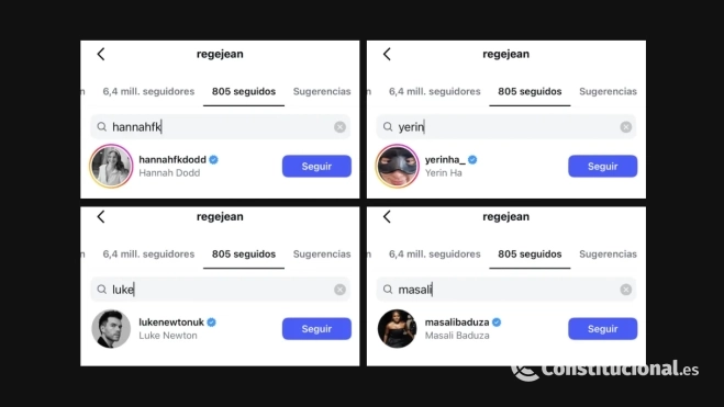 El actor, que abandonó la ficción tras la primera temporada, ha comenzado a seguir en redes sociales a varios miembros del reparto