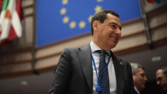 El presidente de la Junta, Juanma Moreno