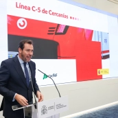 El ministro de Transportes y Movilidad Sostenible, Óscar Puente. Marta Fernández / Europa Press