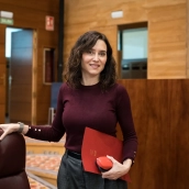 La presidenta de la Comunidad de Madrid, Isabel Díaz Ayuso. Diego Radamés / Europa Press