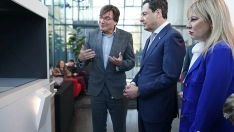 El presidente de la Junta de Andalucía, Juanma Moreno