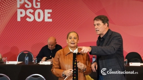 El secretario general del PSOE en Galicia, Gómez Besteiro