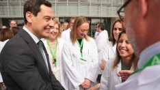 El presidente de la Junta de Andalucía, Juanma Moreno. María José López / Europa Press