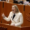 La candidata a la presidencia de Extremadura, María Guardiola