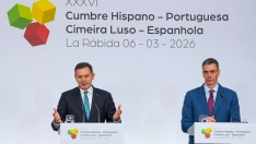 Pedro Sánchez y el primer ministro de Portugal, Luis Montenegro