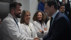 El presidente de la Junta de Andalucía, Juanma Moreno.