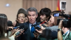 El presidente de PP, Alberto Núñez Feijóo. Eduardo Parra / Europa Press