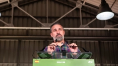 El presidente de VOX, Santiago Abascal. Paloma V. Escarpa / Europa Press