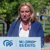 La alcaldesa de Torrelodones, Almudena Negro