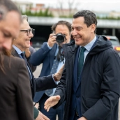 El presidente de la Junta de Andalucía, Juanma Moreno. C.G. / Europa Press