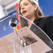 La portavoz del PP en el Congreso, Ester Muñoz.