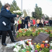 La presidenta de la Asociacion 11m Afectados del Terrorismo, Montserrat Soler. Gustavo Valiente / Europa Press