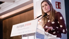 La vicepresidenta tercera y ministra de Transición Ecológica y Reto Demográfico, Sara Aagesen. Carlos Luján / Europa Press