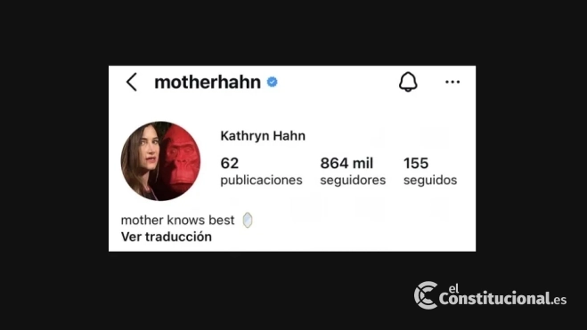 Con "mother knows best" la actriz estadounidense alude a la canción que interpreta Madre Gothel en la película