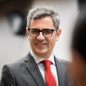 El ministro de Presidencia, Justicia y Relaciones con las Cortes, Félix Bolaño. Diego Radamés / Europa Press