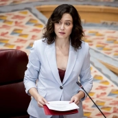 La presidenta de la Comunidad de Madrid, Isabel Díaz Ayuso. A. Pérez Meca / Europa Press