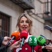 La vicepresidenta segunda y ministra de Trabajo y Economía Social, Yolanda Díaz. Matias Chiofalo / Europa Press