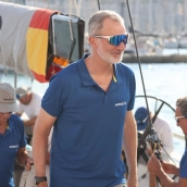 El Rey Felipe VI en el Aifos. Raúl Terrel / Europa Press